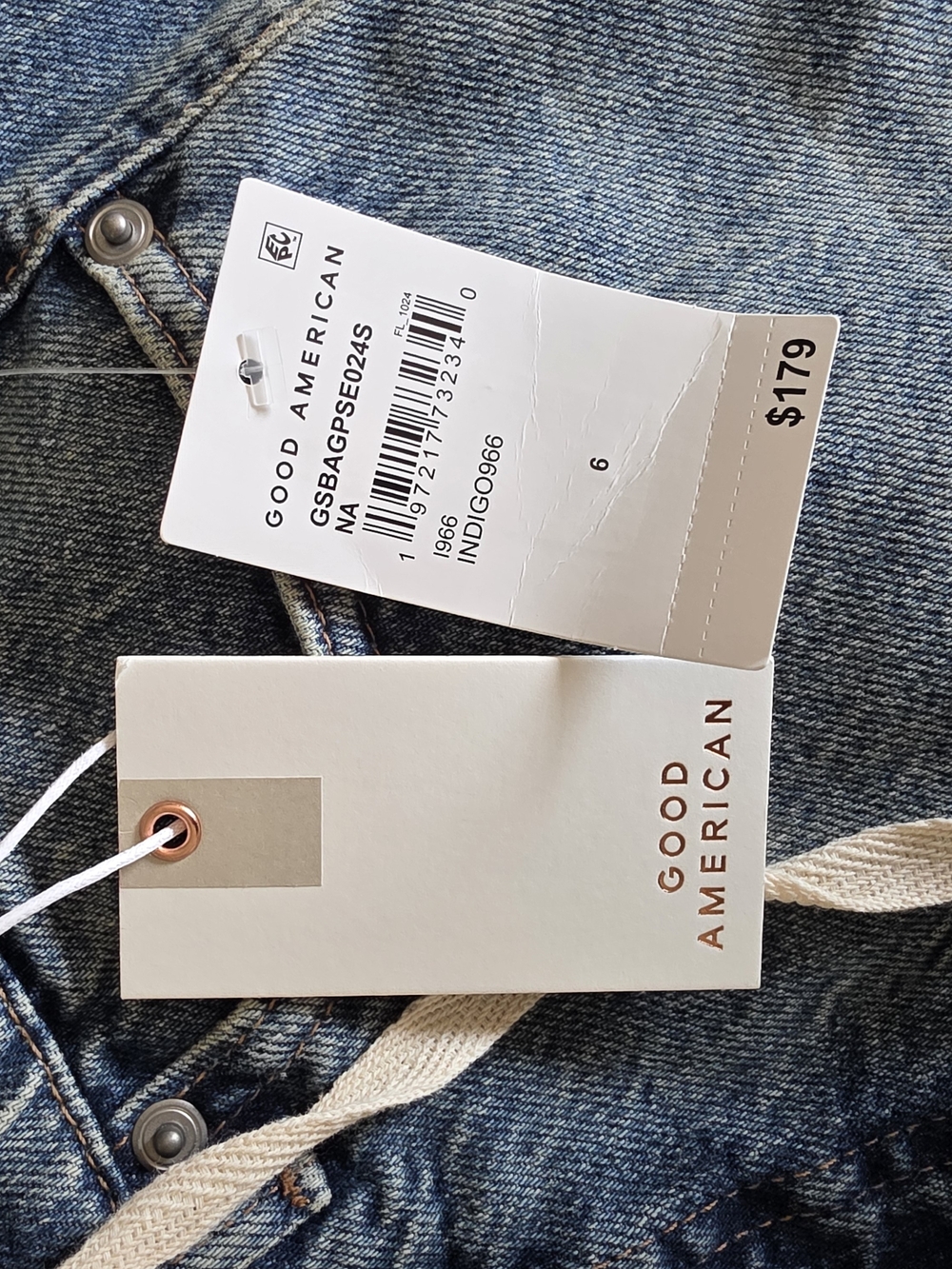 Good American Good Extreme Barrel Jeans - Picture 7 of 9